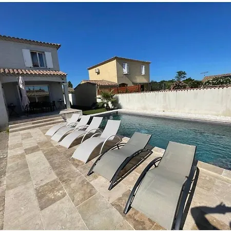 Villa Maison Avec Piscine Et Jacuzzi Chauffee